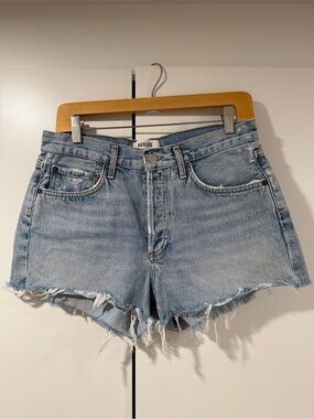 Agolde Parker Vintage High-Rise Jean Denim Shorts